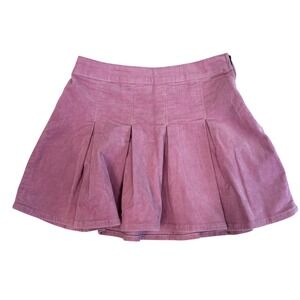 GAP Kids Girl's Pink Corduroy Pleated Skirt Feminine Cozy Cottage NWOT‎ Size XXL